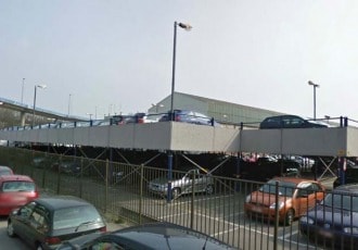 Charleroi, Belgium, 2007 (190 parking spaces)